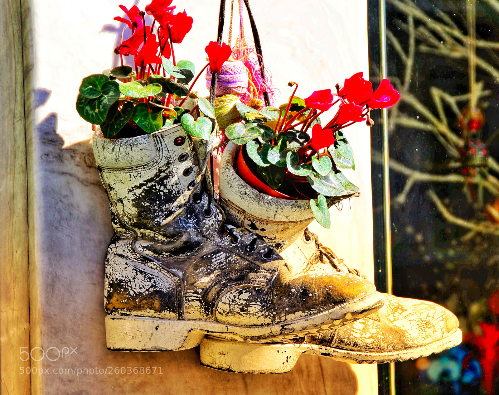 Nikon D5500 sample photo. Shoes with flowers photography