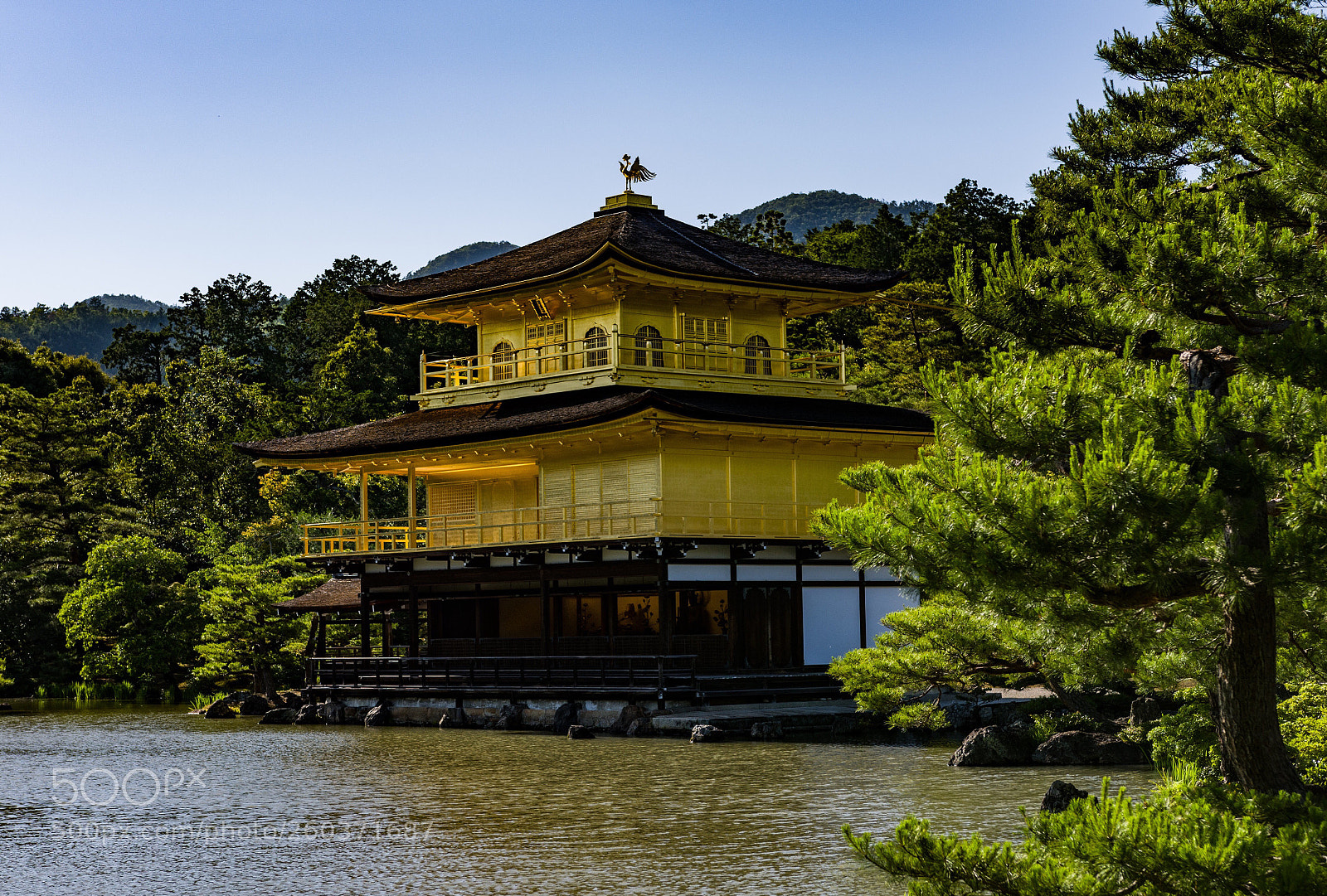 Nikon D7200 sample photo. „goldner pavillon“ kinkaku -ji photography