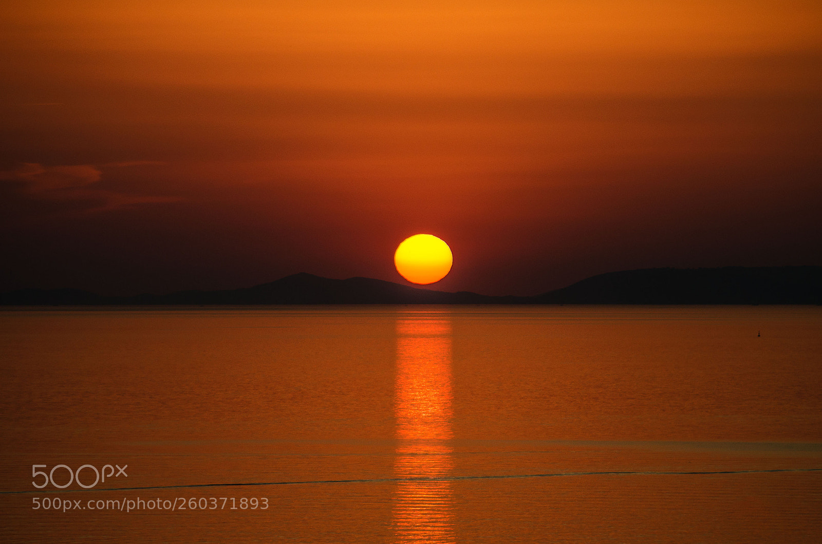 Nikon D5100 sample photo. Croatia sunset photography