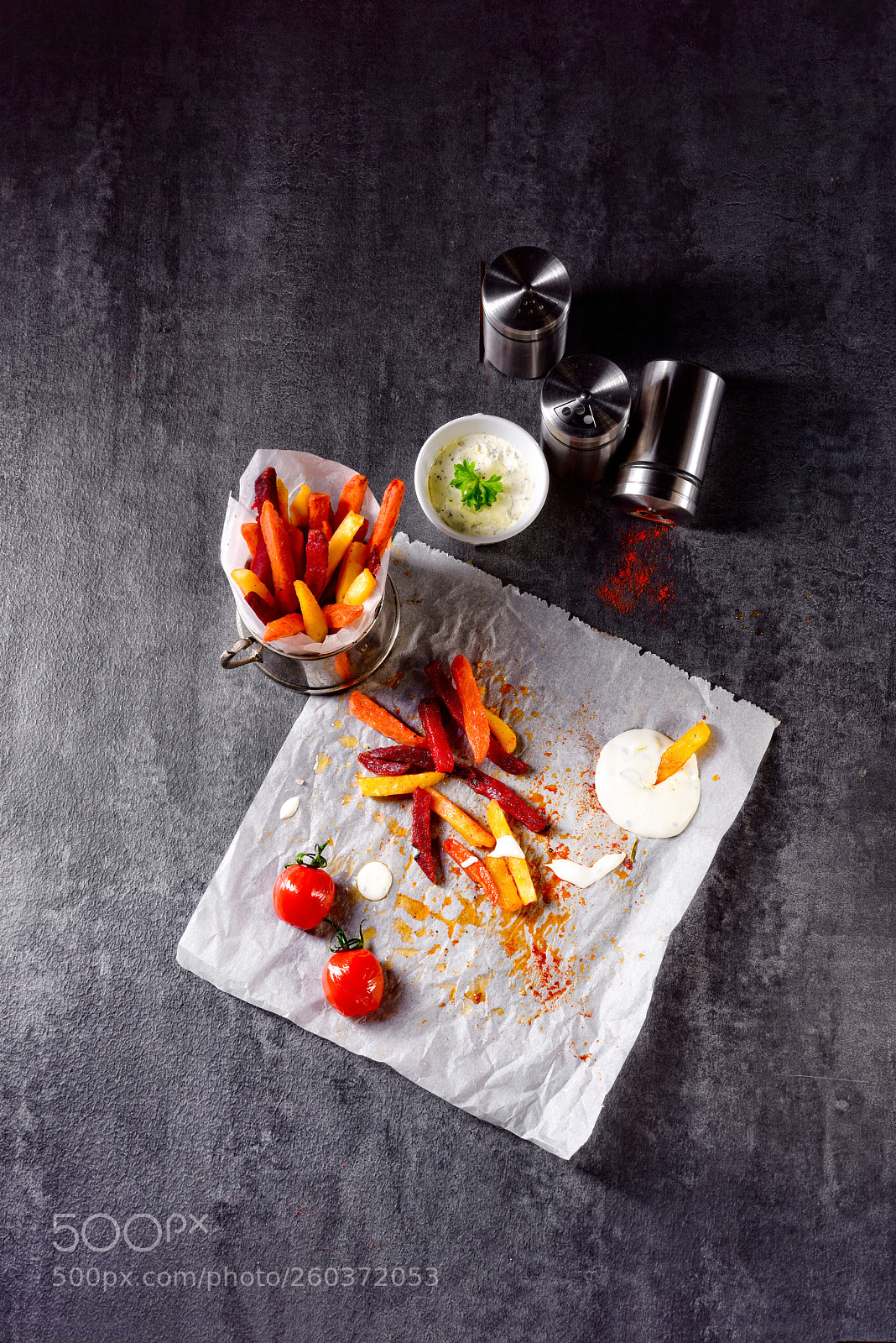 Nikon D810 sample photo. Vegetable french fries with photography