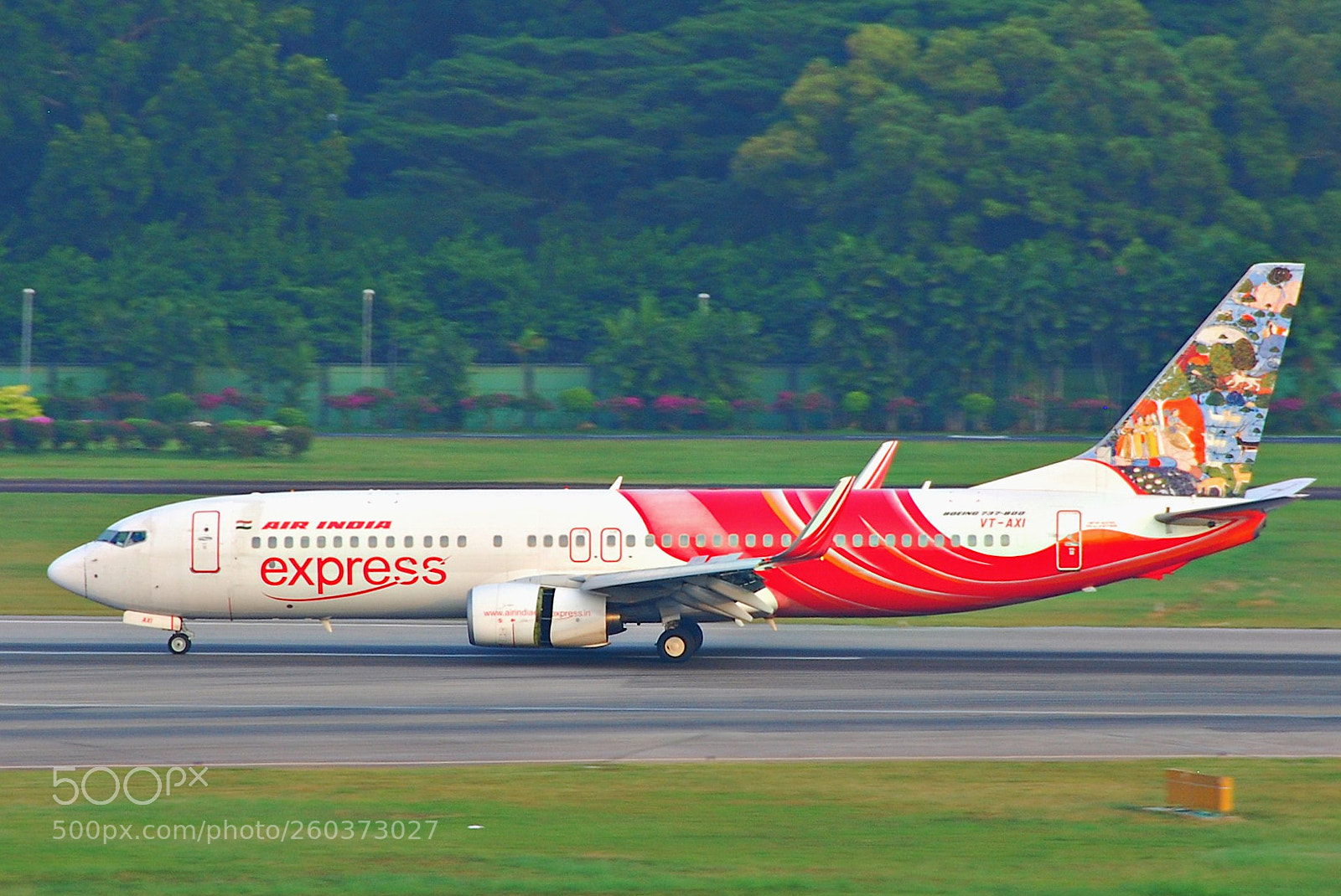 Nikon D80 sample photo. Air india express photography