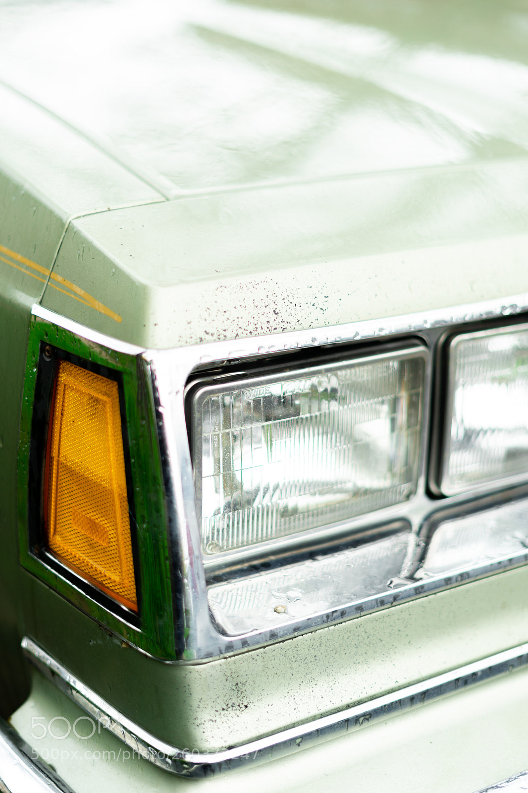 Sony a7 II sample photo. Car after rain photography
