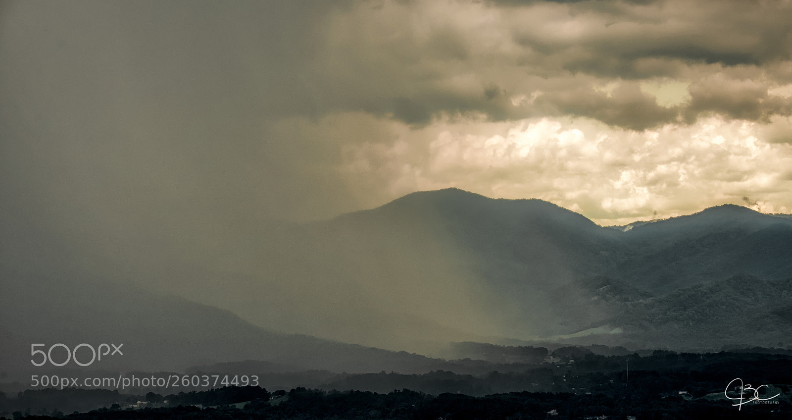 Nikon D800 sample photo. Valley rain photography