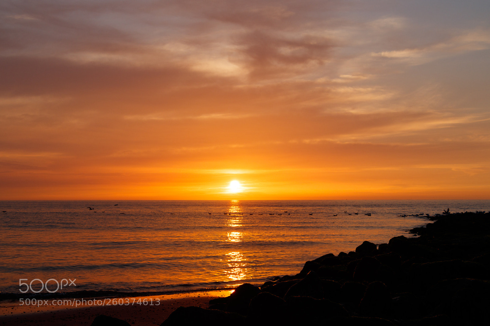 Canon EOS 80D sample photo. Sunset at north sea photography