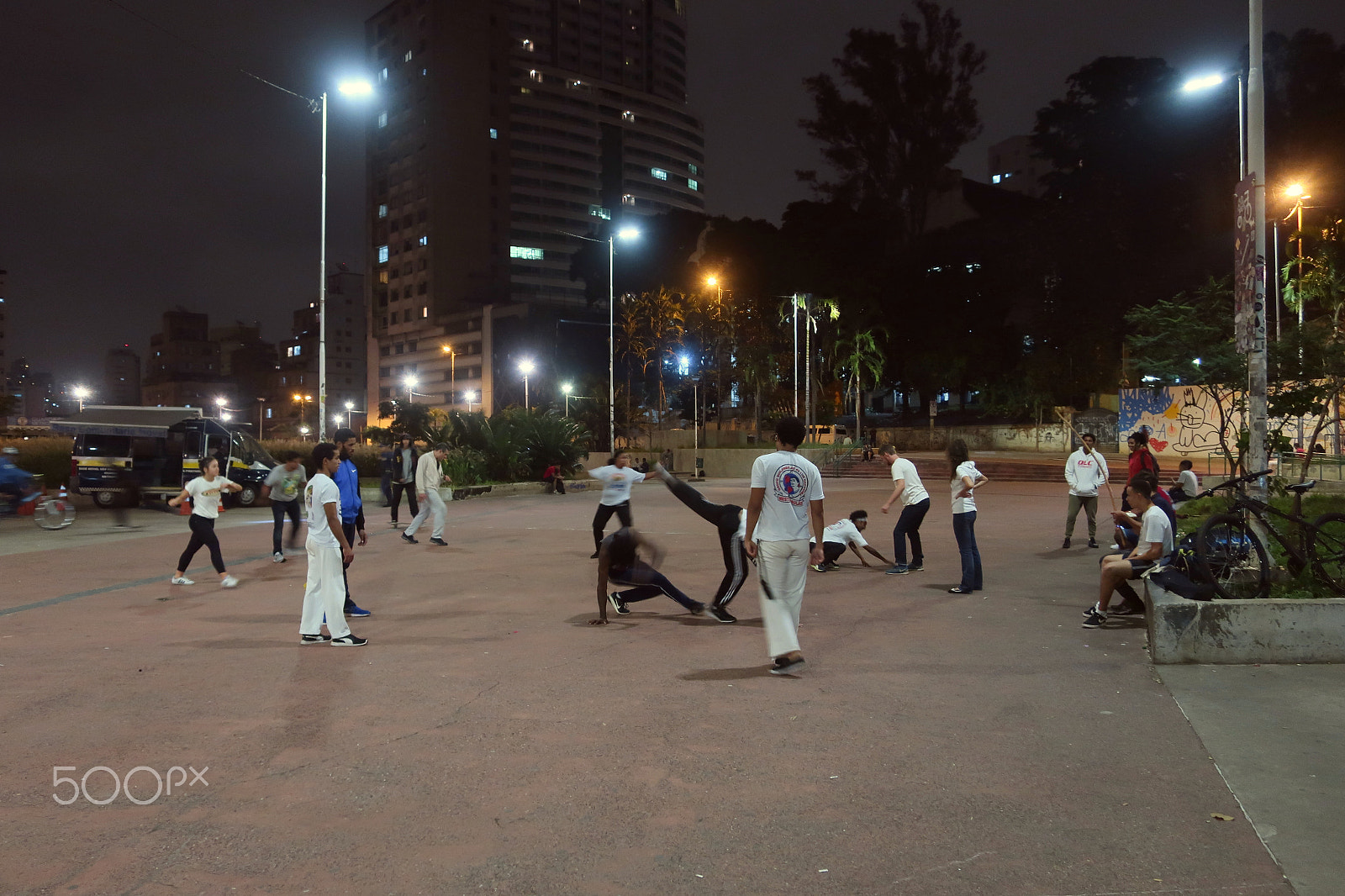Canon PowerShot G9 X Mark II sample photo. Fight & dance - capoeira - praça roosevelt / são paulo - brazil photography