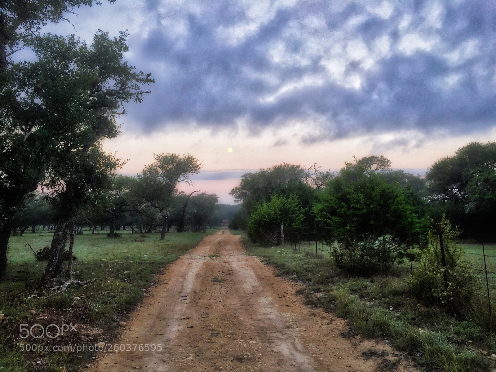Apple iPhone 6 Plus sample photo. Moon over ranch road photography