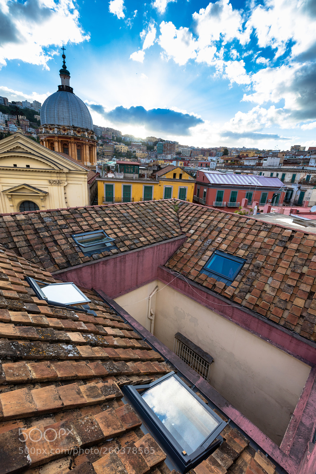 Canon EOS 5DS R sample photo. Panorama of naples photography