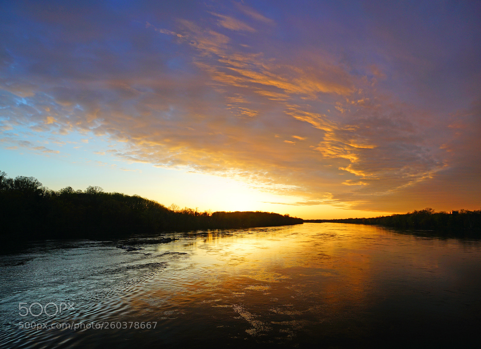Sony a7R II sample photo. Golden clouds at sunset photography