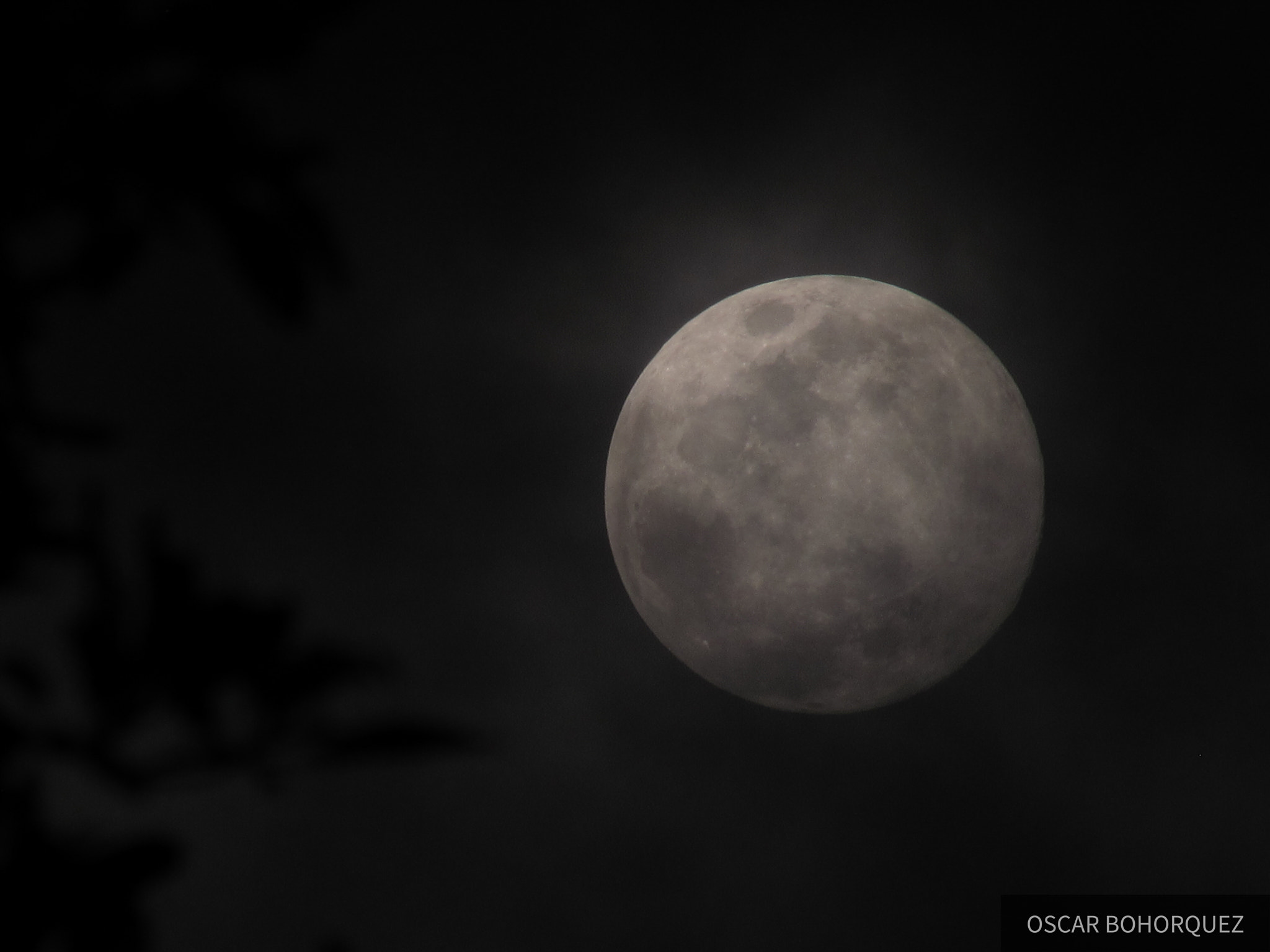 Canon PowerShot SX510 HS sample photo. Full moon photography
