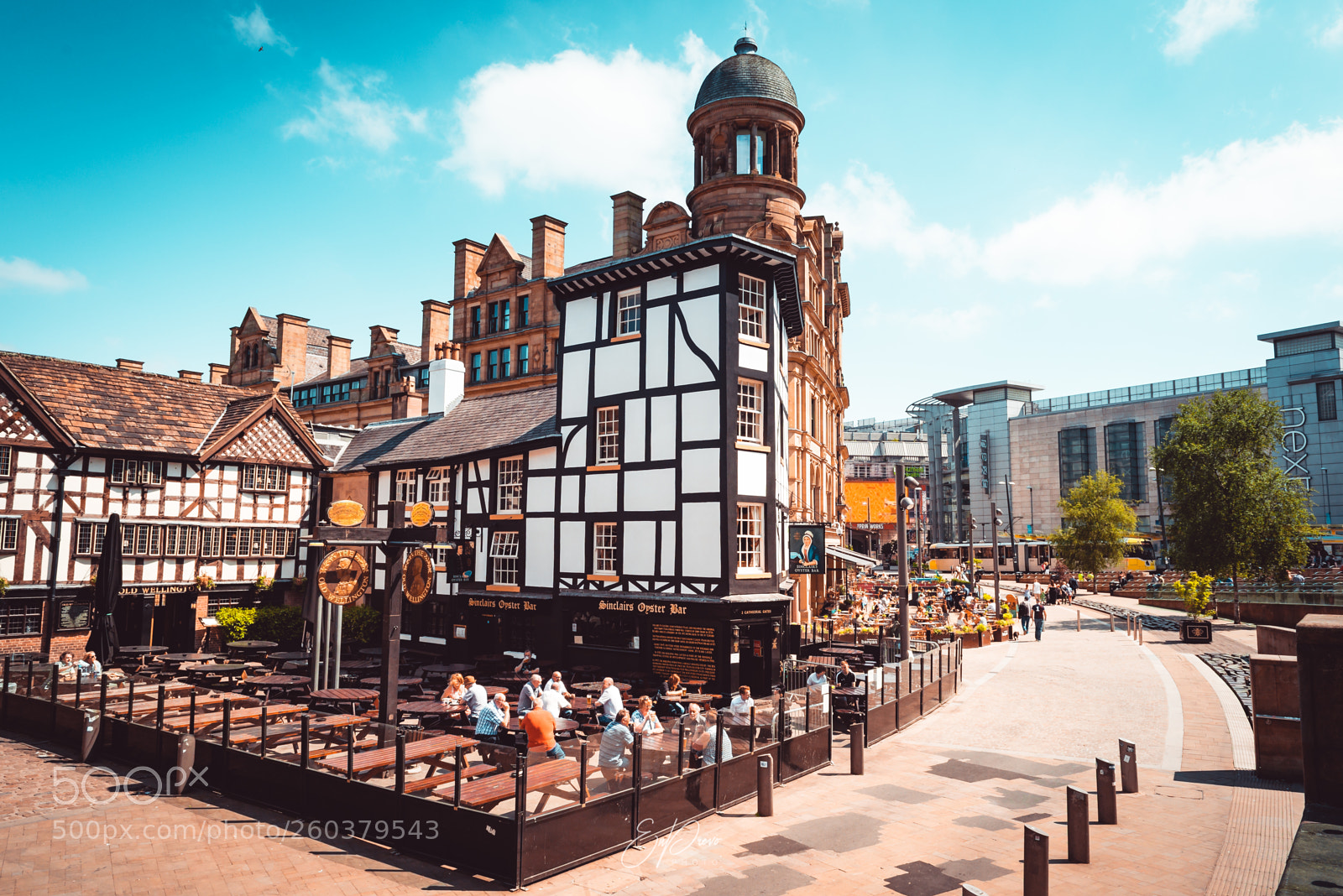 Nikon D750 sample photo. Manchester new vs. old photography