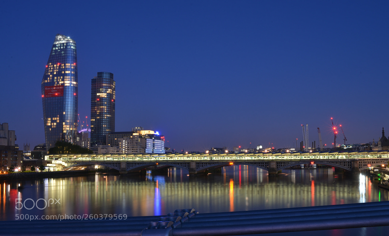 Nikon D600 sample photo. London by night photography