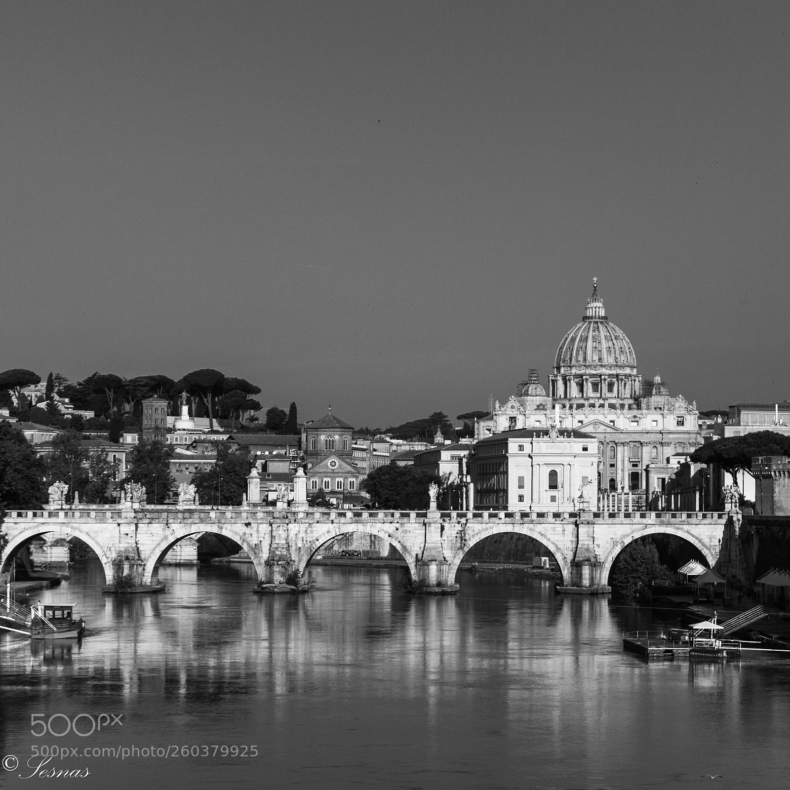 Canon EOS 7D sample photo. Ponte vittorio emmanuele ii photography