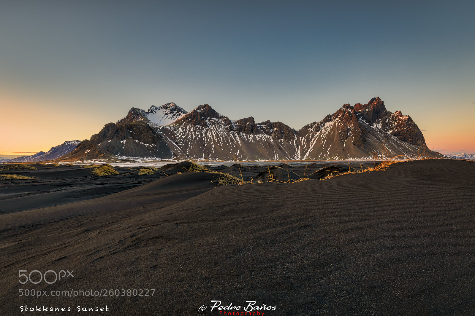 Canon EOS 5D Mark IV sample photo. Stokksnes sunset photography