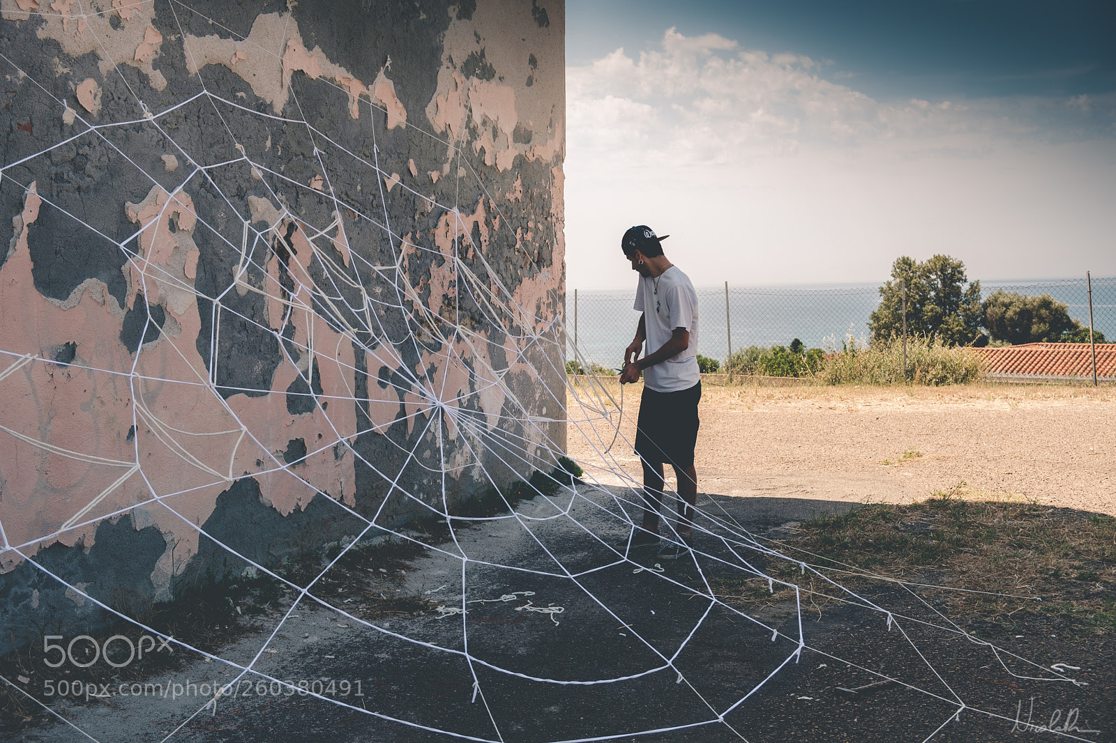 Fujifilm X-T2 sample photo. Street artist photography