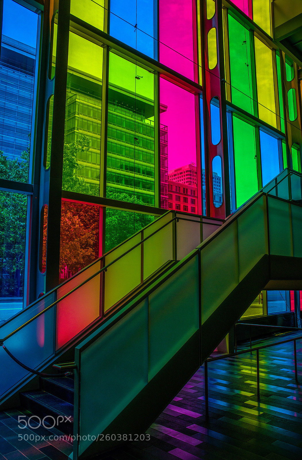 Nikon D7000 sample photo. Rainbow windows of palais photography