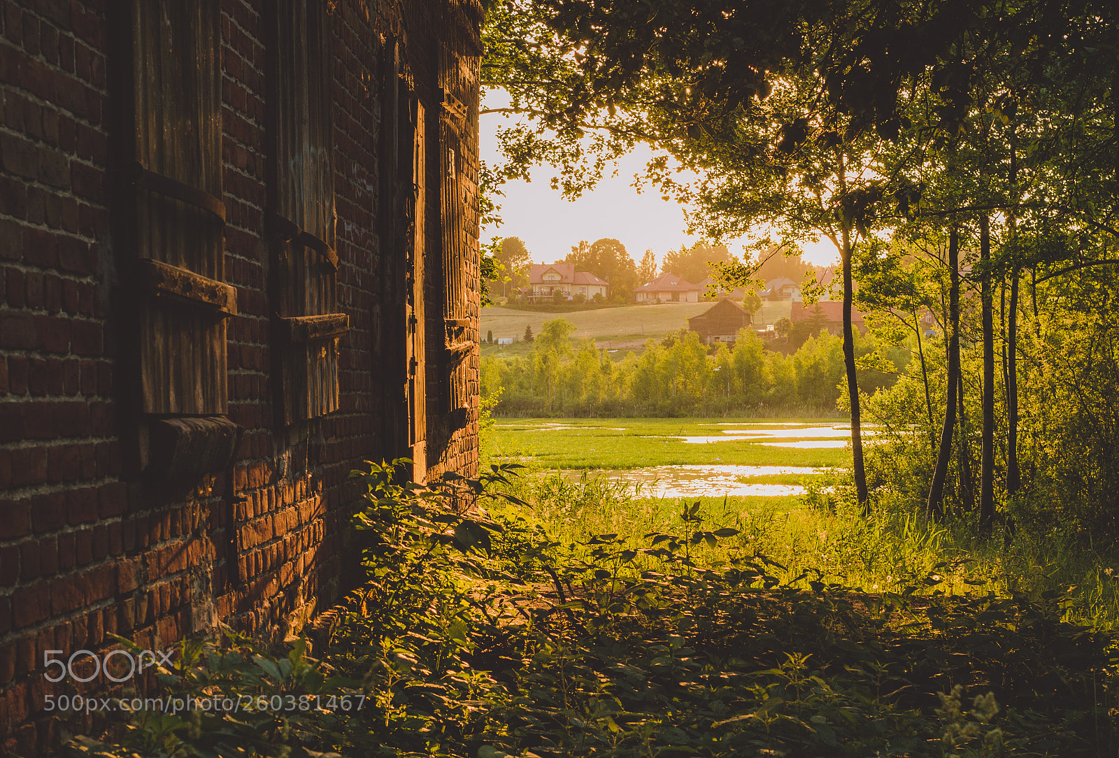 Nikon D7000 sample photo. Old house with landscape photography