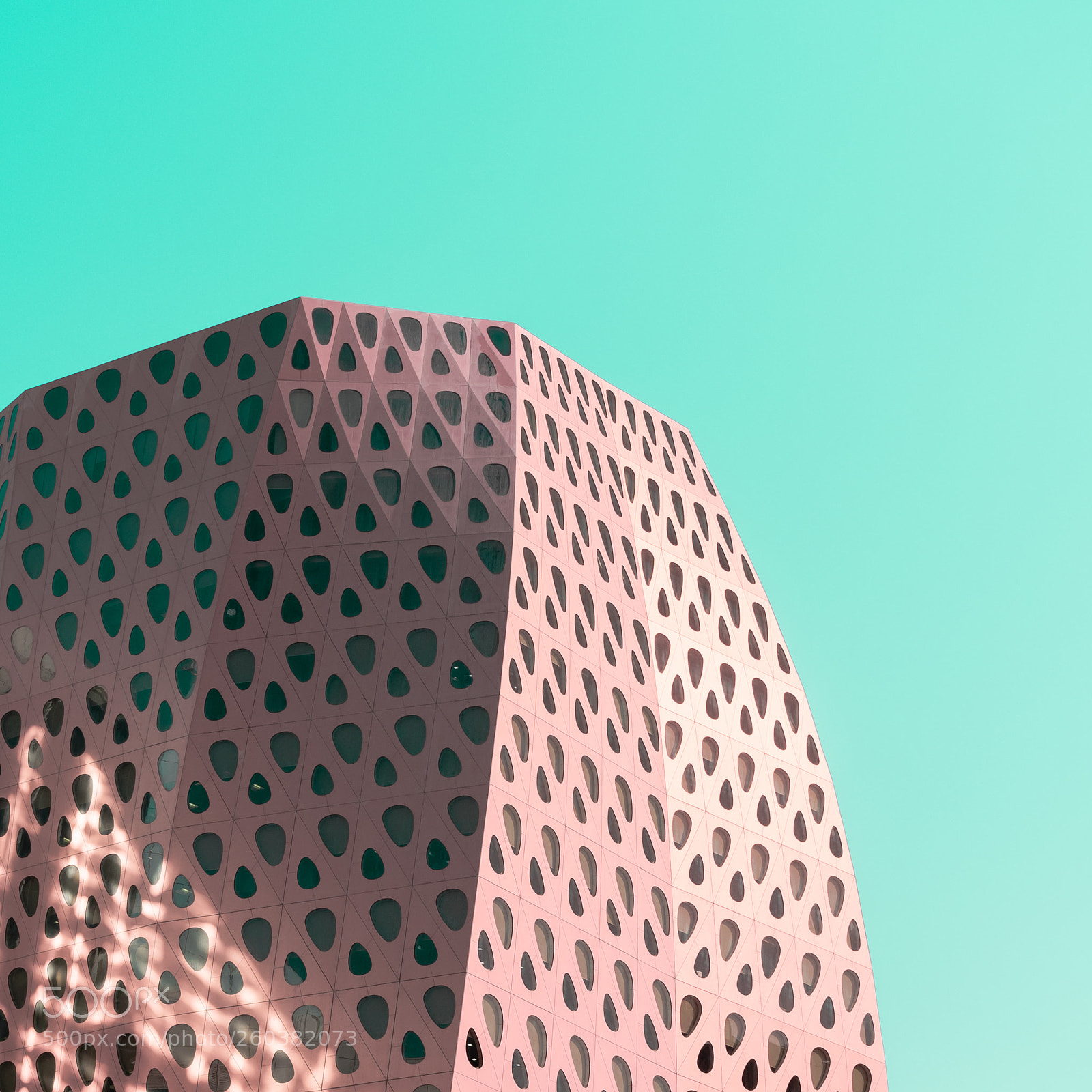 Nikon D810 sample photo. Modern building detail in photography