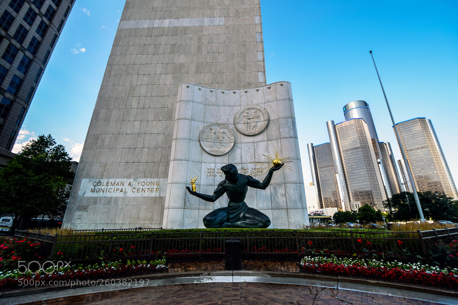 Nikon D5300 sample photo. Downtown detroit  photography