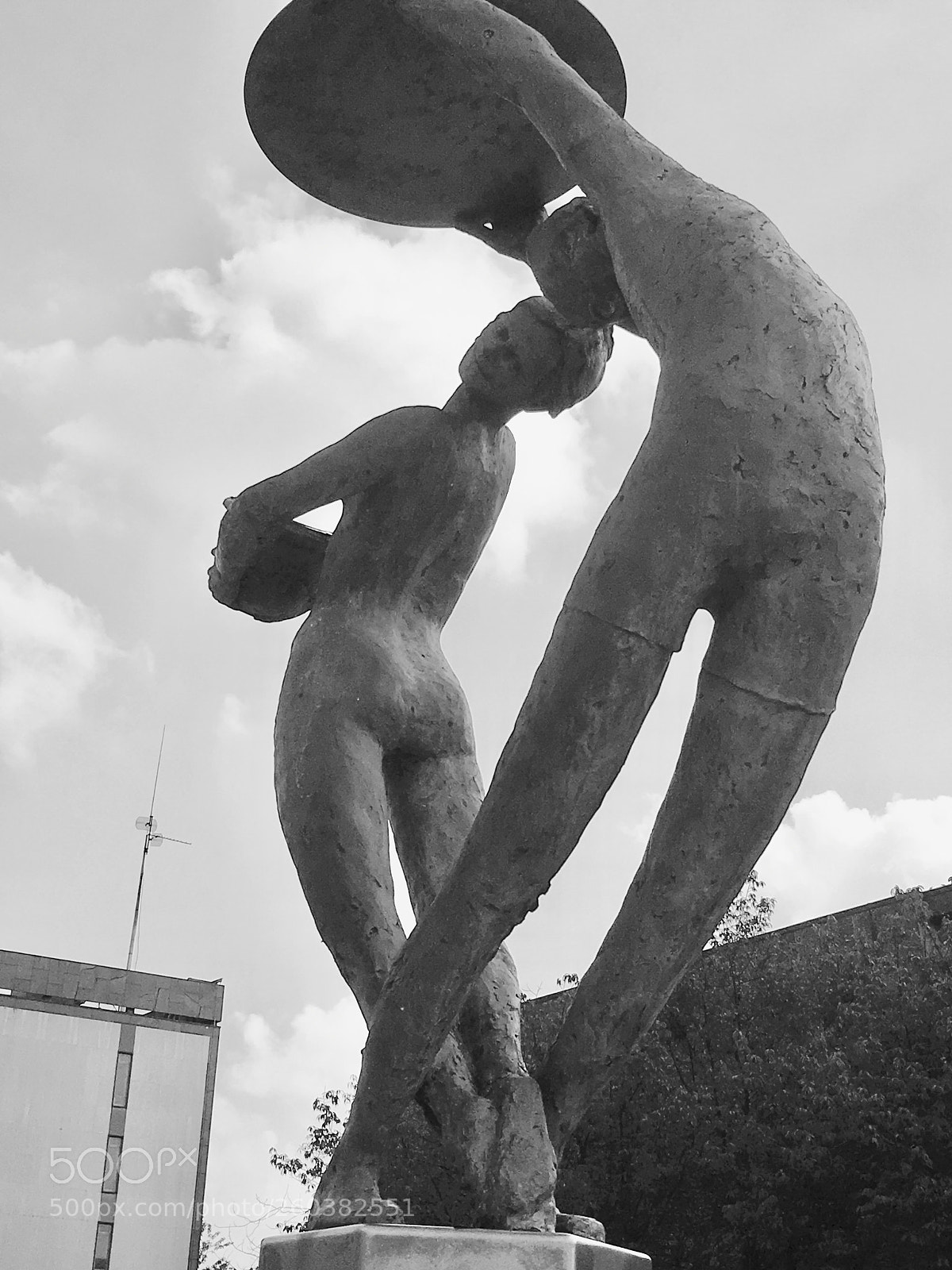 Apple iPhone 6s sample photo. Statue stoke on trent photography
