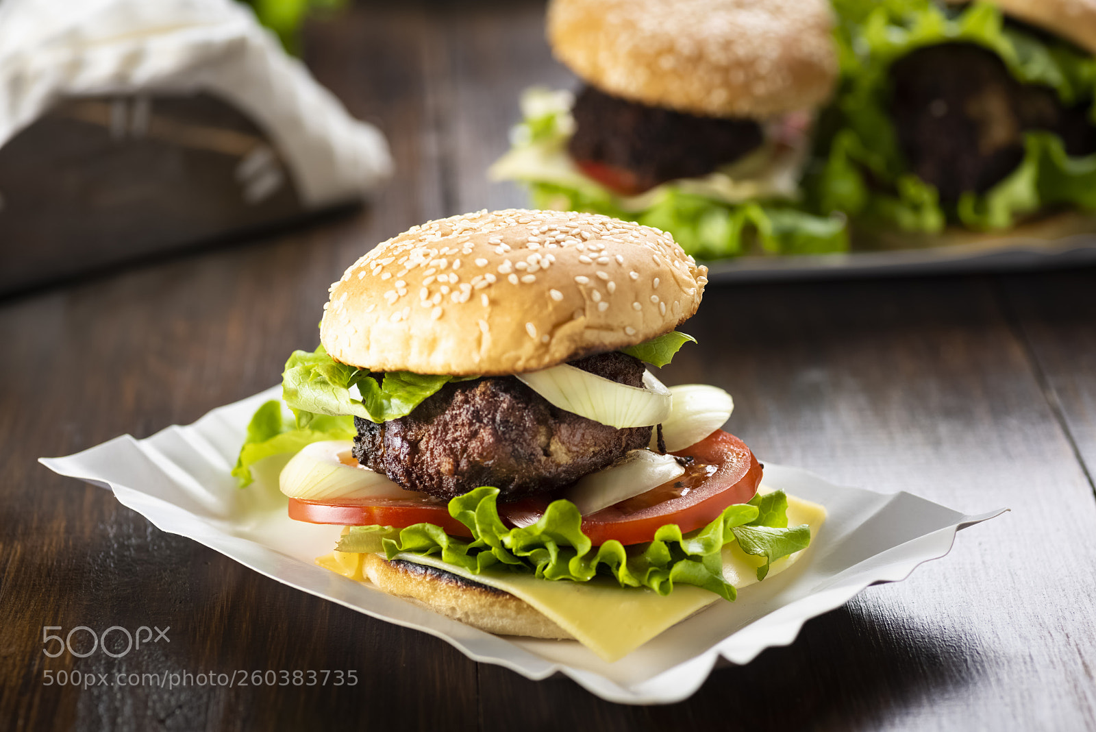 Nikon D810 sample photo. Homemade burger with cheese photography