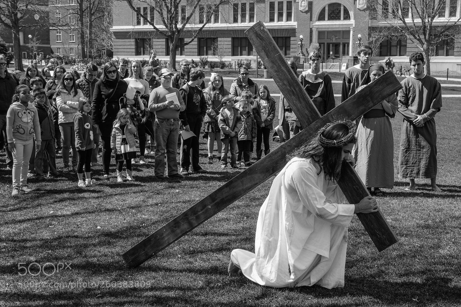 Nikon D7100 sample photo. Jesus falls photography