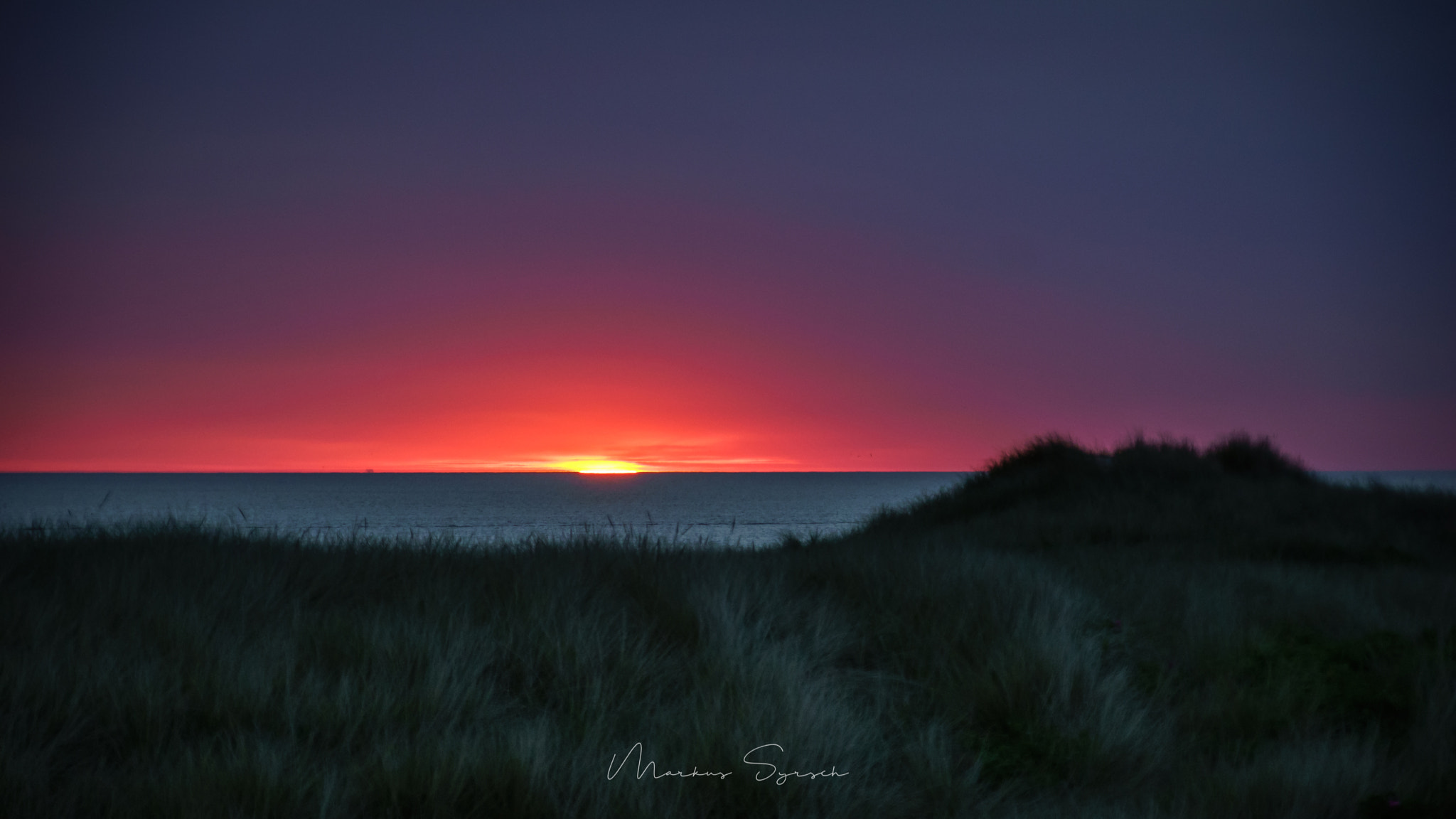 Sony SLT-A68 sample photo. Sonnenuntergang in bjerregard photography