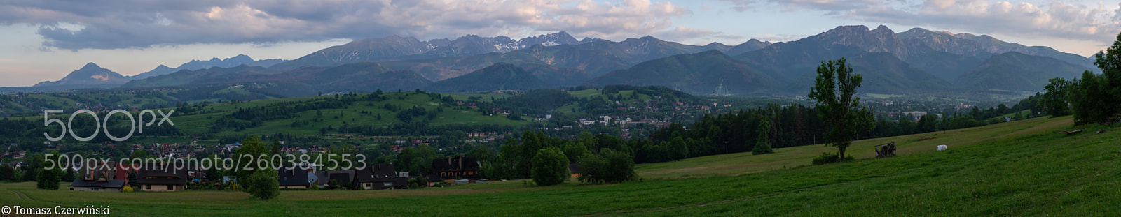 Nikon D7100 sample photo. Panorama tatr. photography