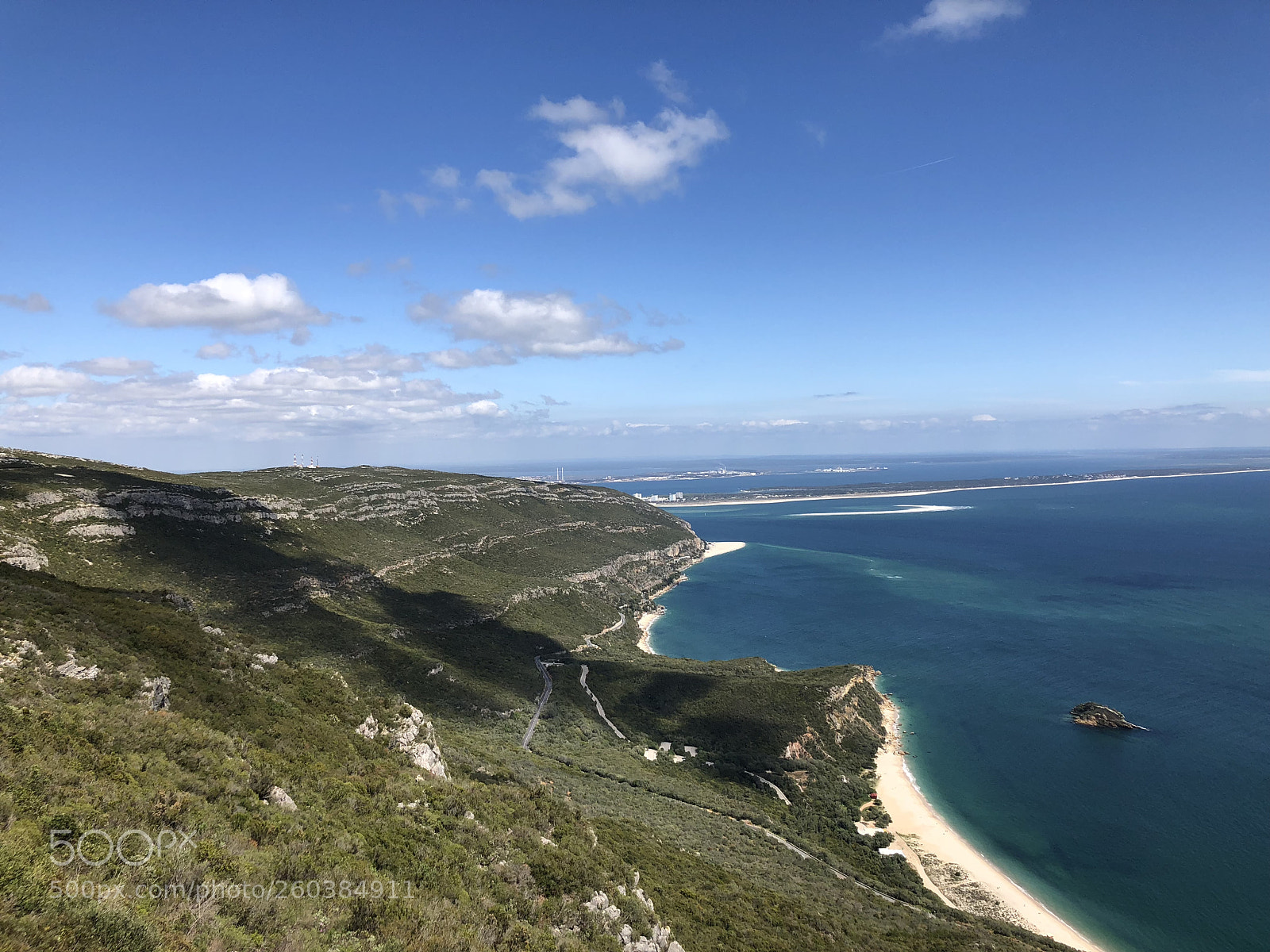 Apple iPhone X sample photo. Arrábida mountains photography