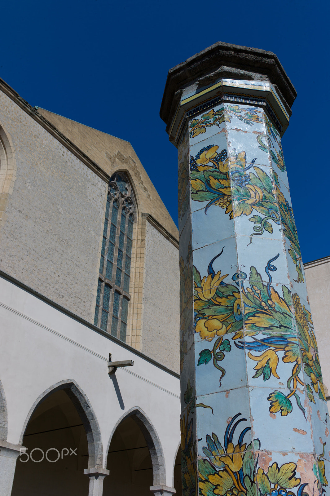 Leica M9 sample photo. Cloister st. chiara photography