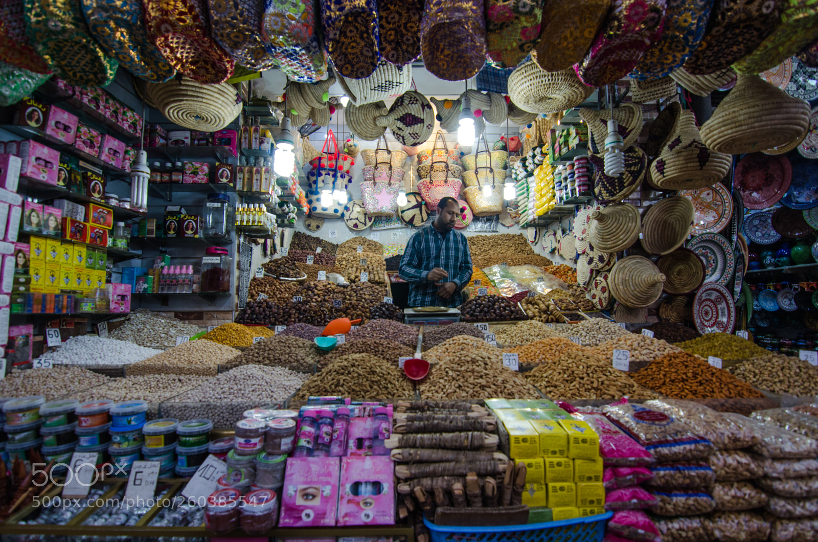 Nikon D5100 sample photo. Moroccan souk photography
