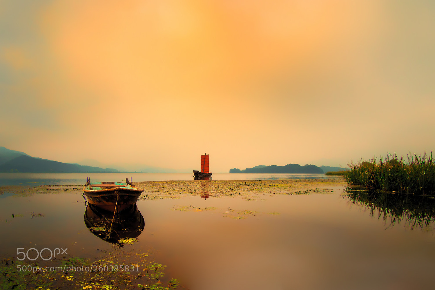 Canon EOS-1D X sample photo. Lake and ship .. photography