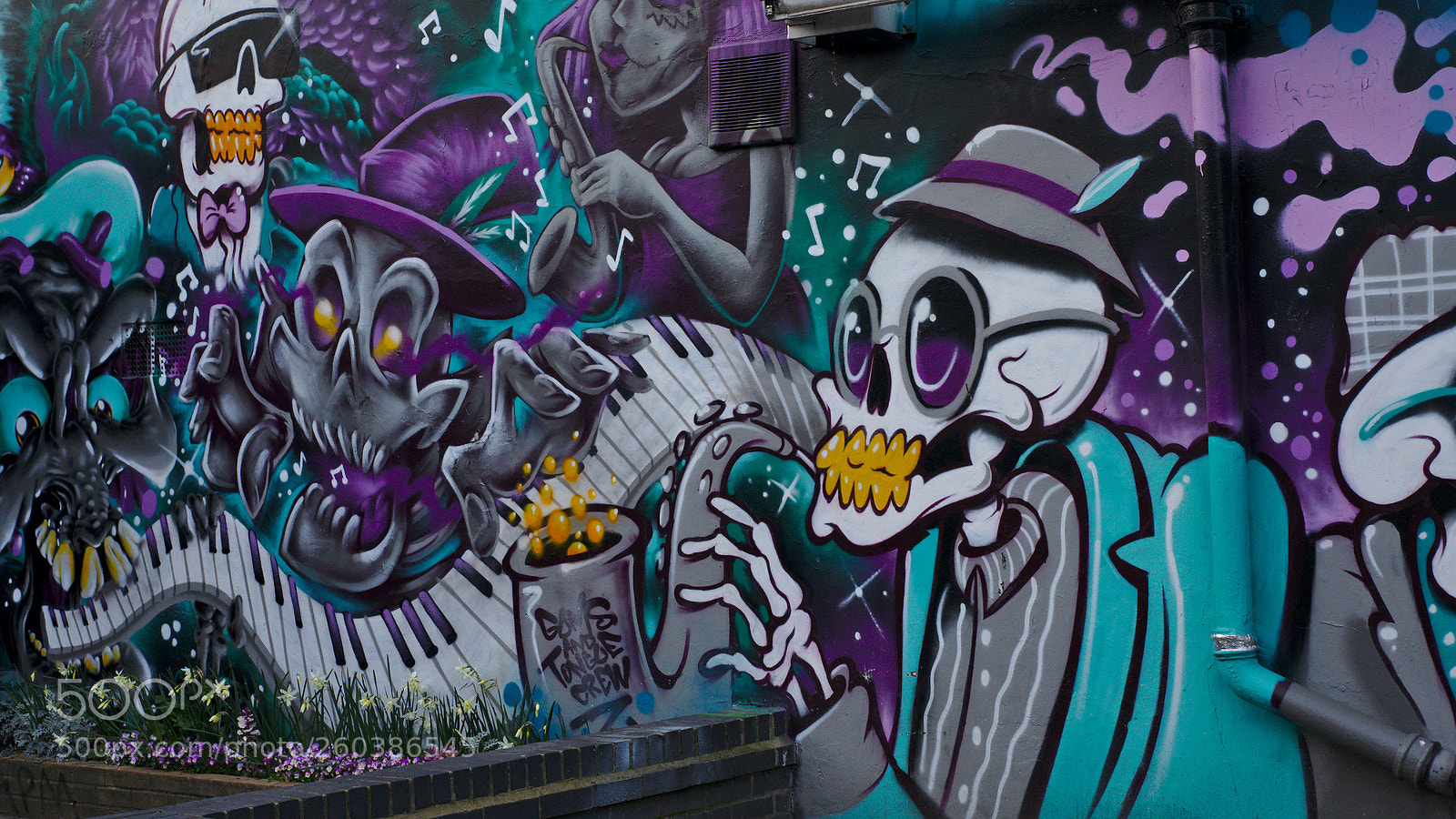 Nikon D600 sample photo. Street art in london photography
