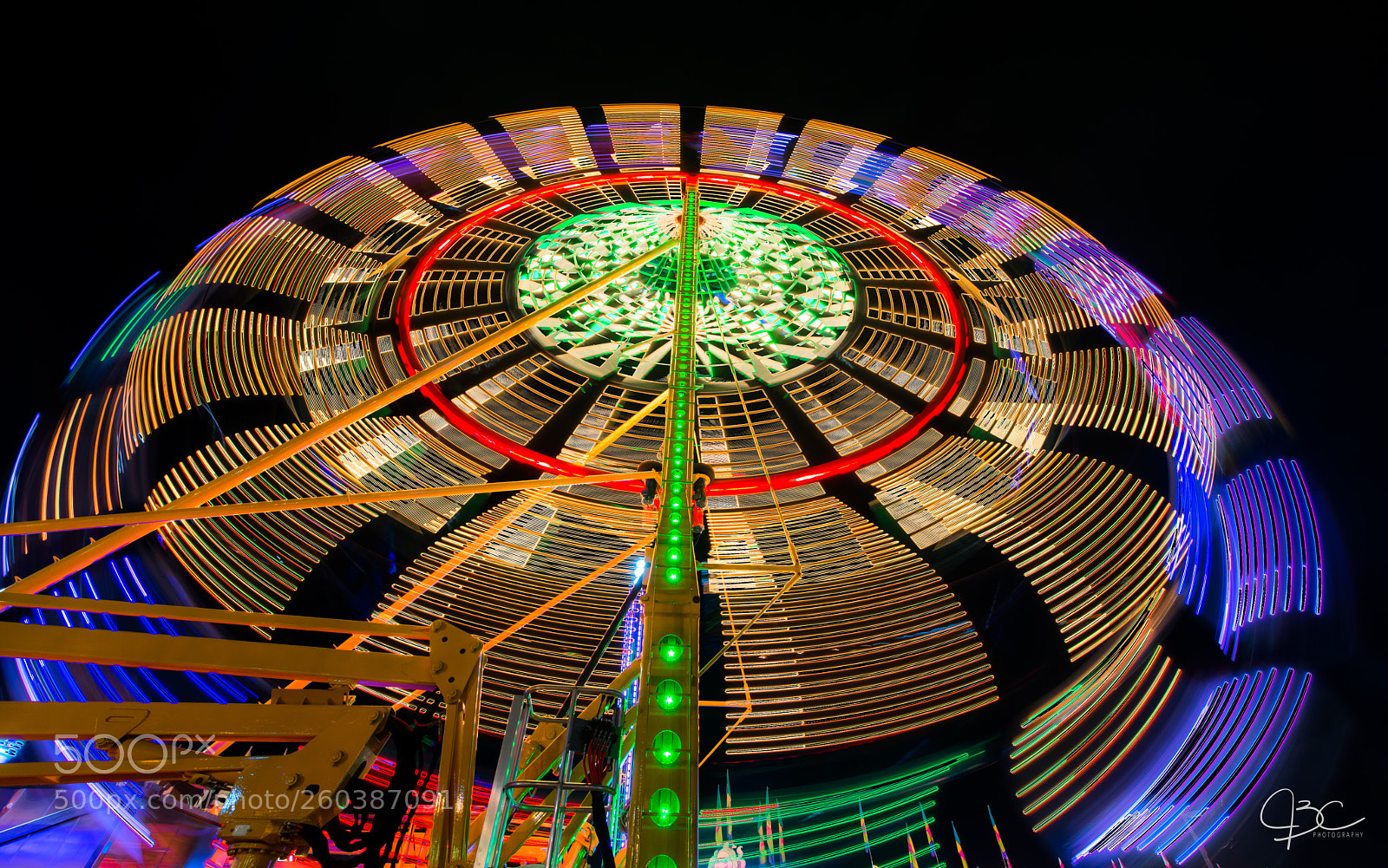 Nikon D800 sample photo. Night wheel copy photography
