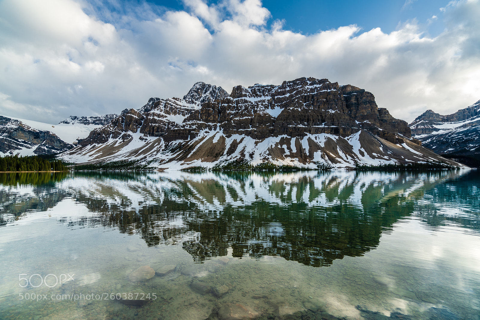 Sony a7R II sample photo. Bow lake photography