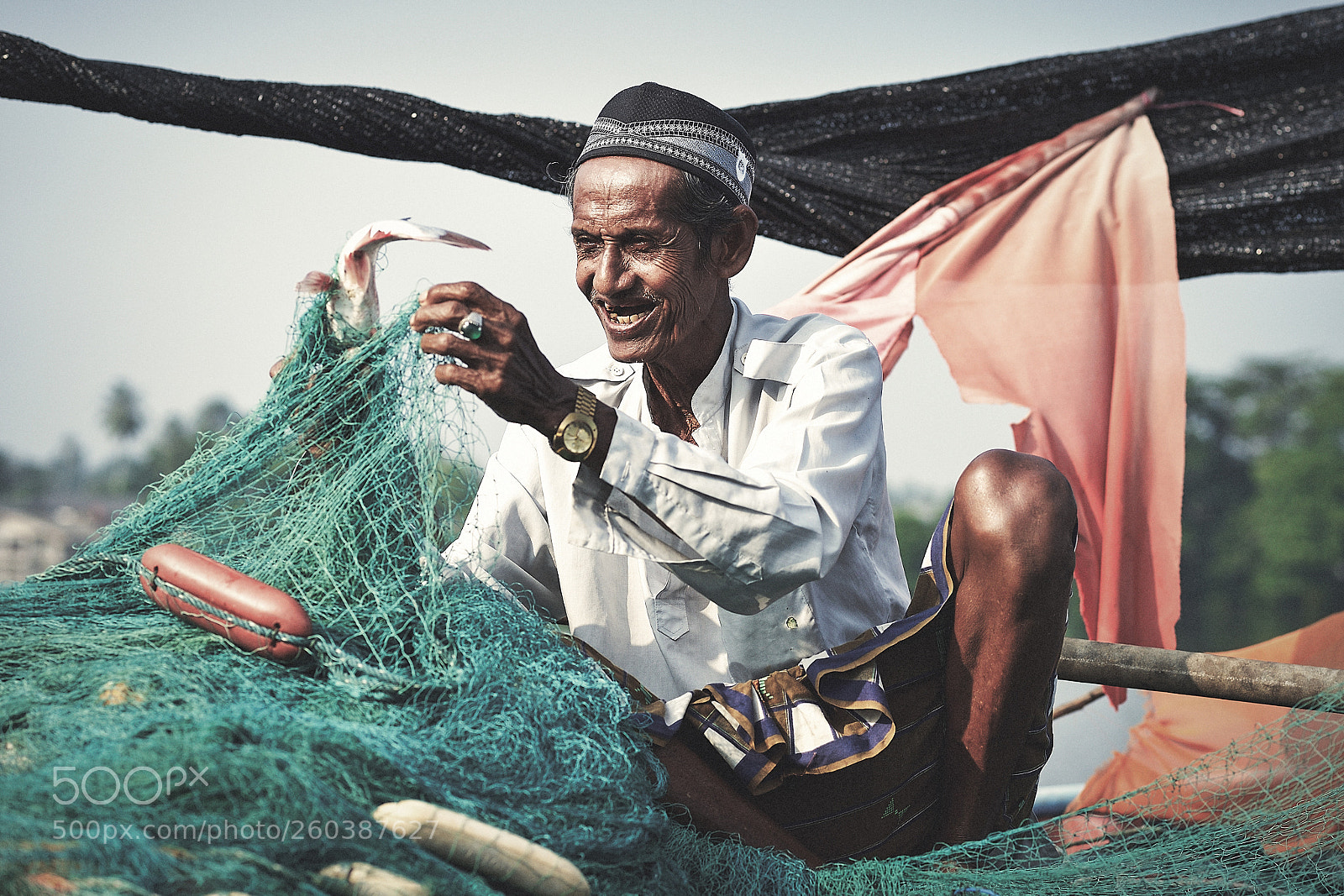 Nikon Df sample photo. Fisherman photography