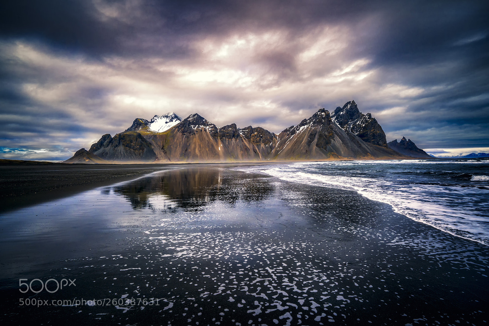 Sony a7R II sample photo. Vertrahorn beach photography