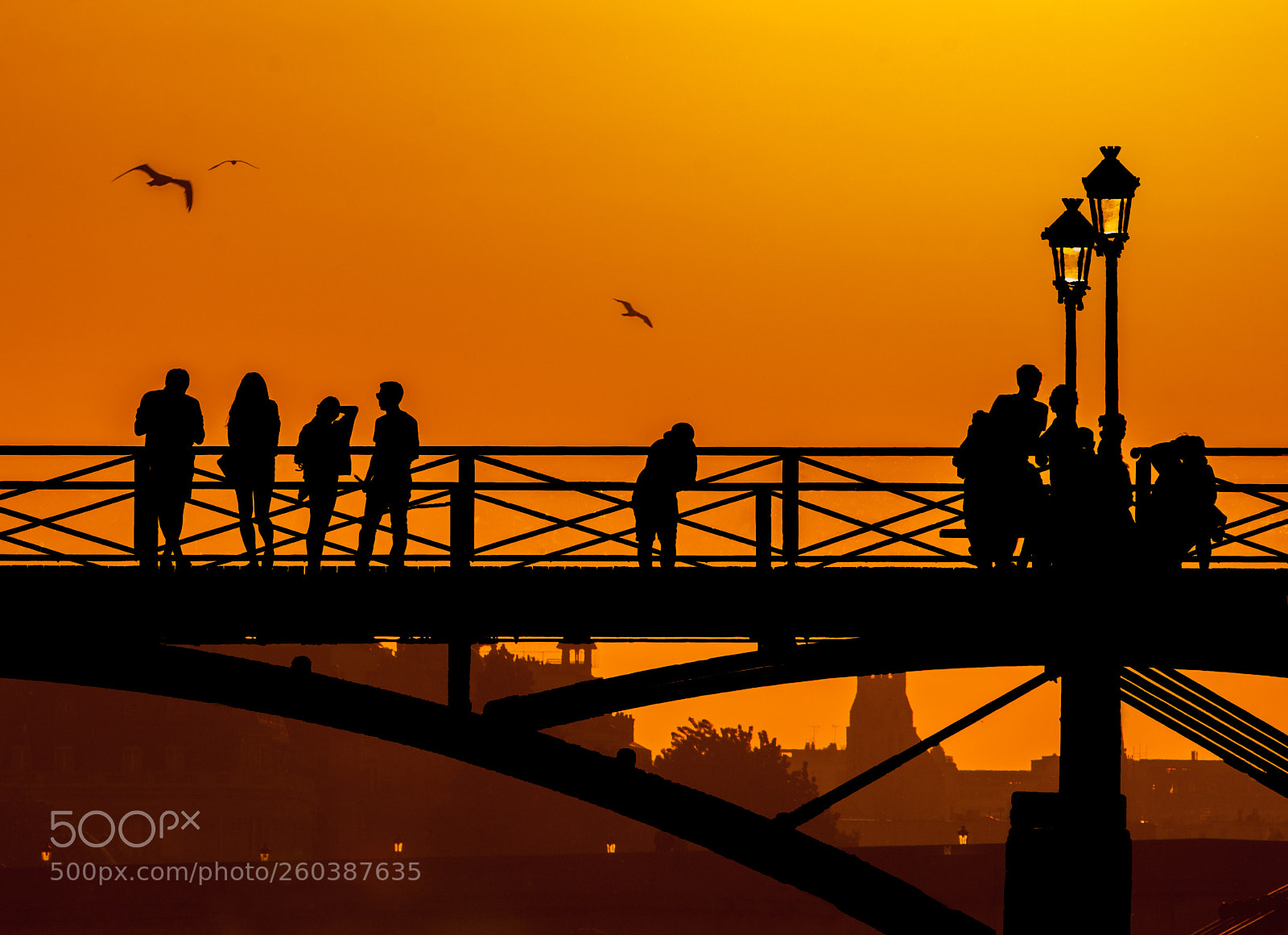 Canon EOS 40D sample photo. Sunset, pont des arts photography