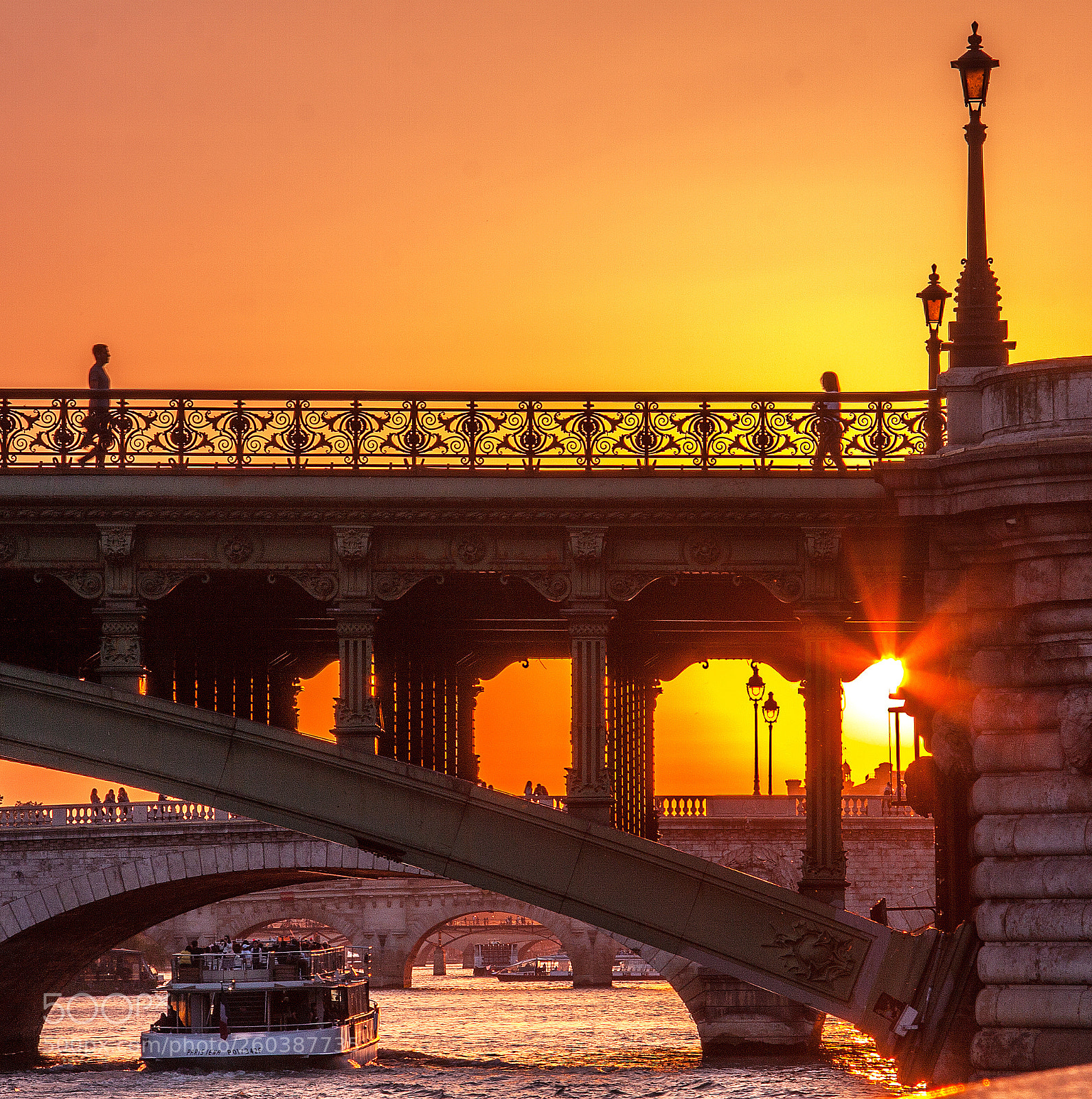 Canon EOS 40D sample photo. Sunset, pont notre dame photography
