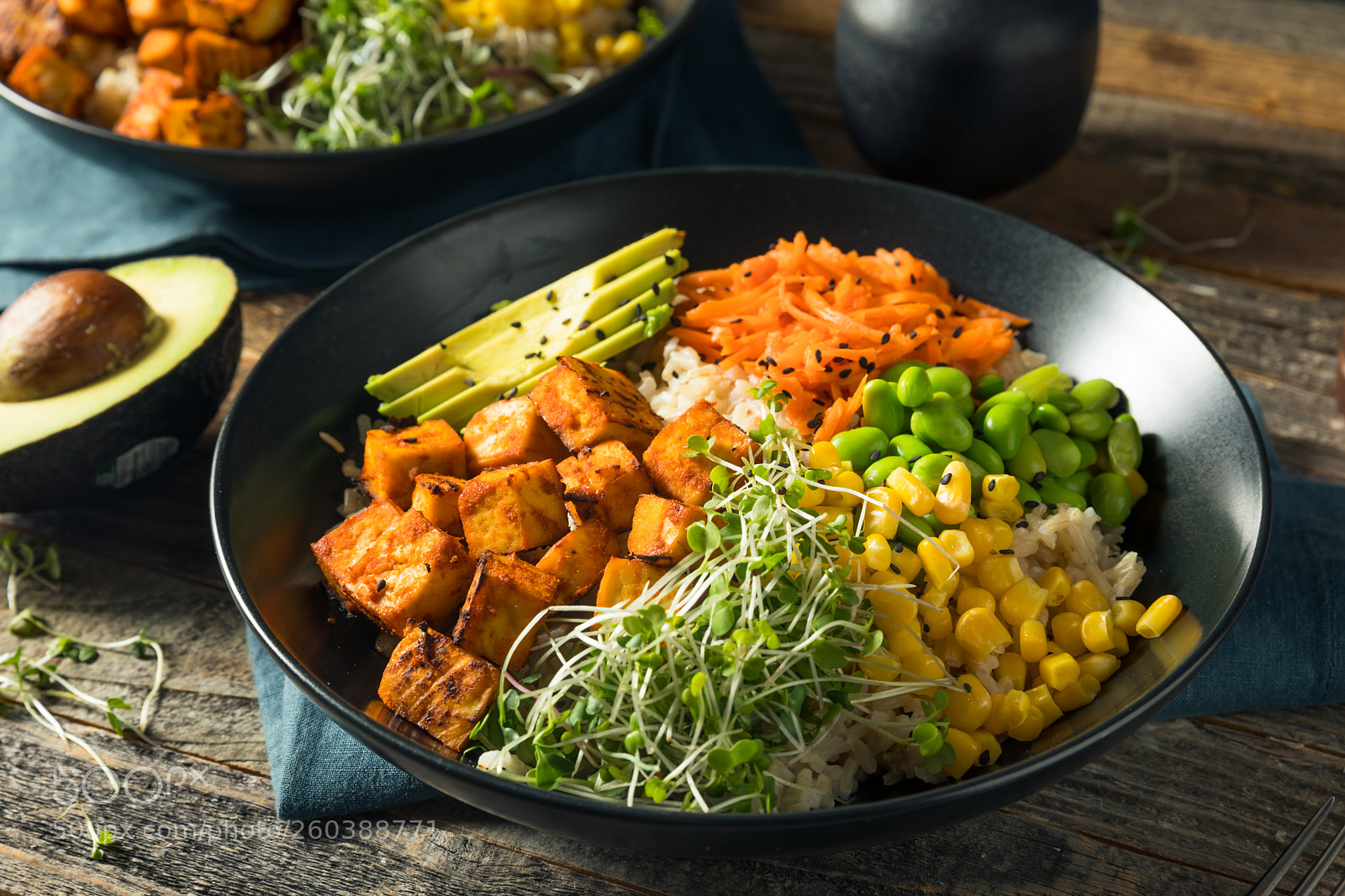 Canon EOS 5D Mark IV sample photo. Healthy organic tofu and photography