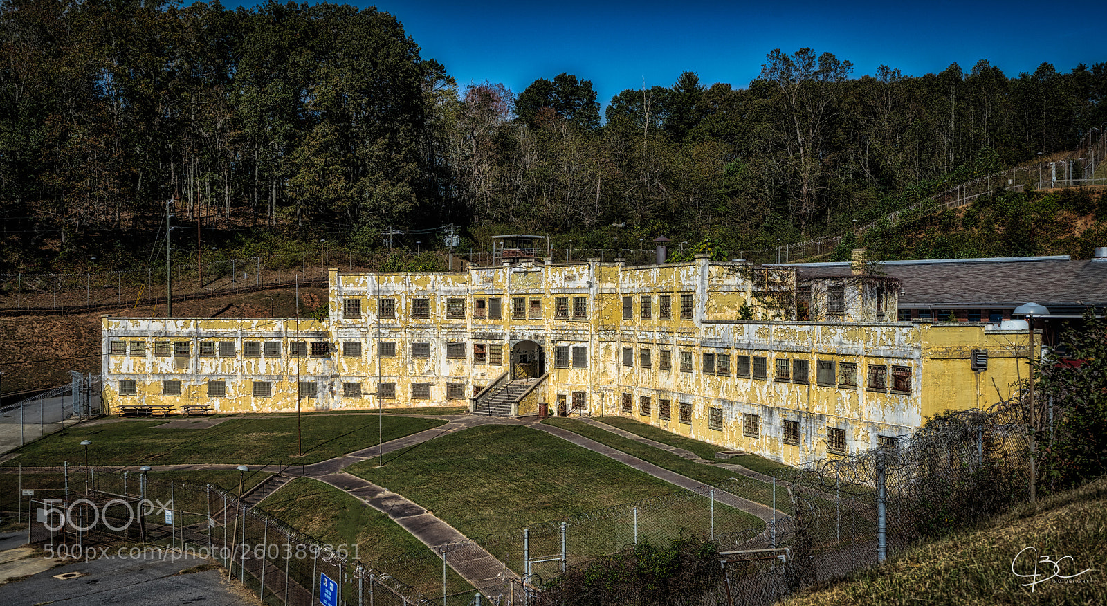 Sony a7R II sample photo. Abandoned prison photography