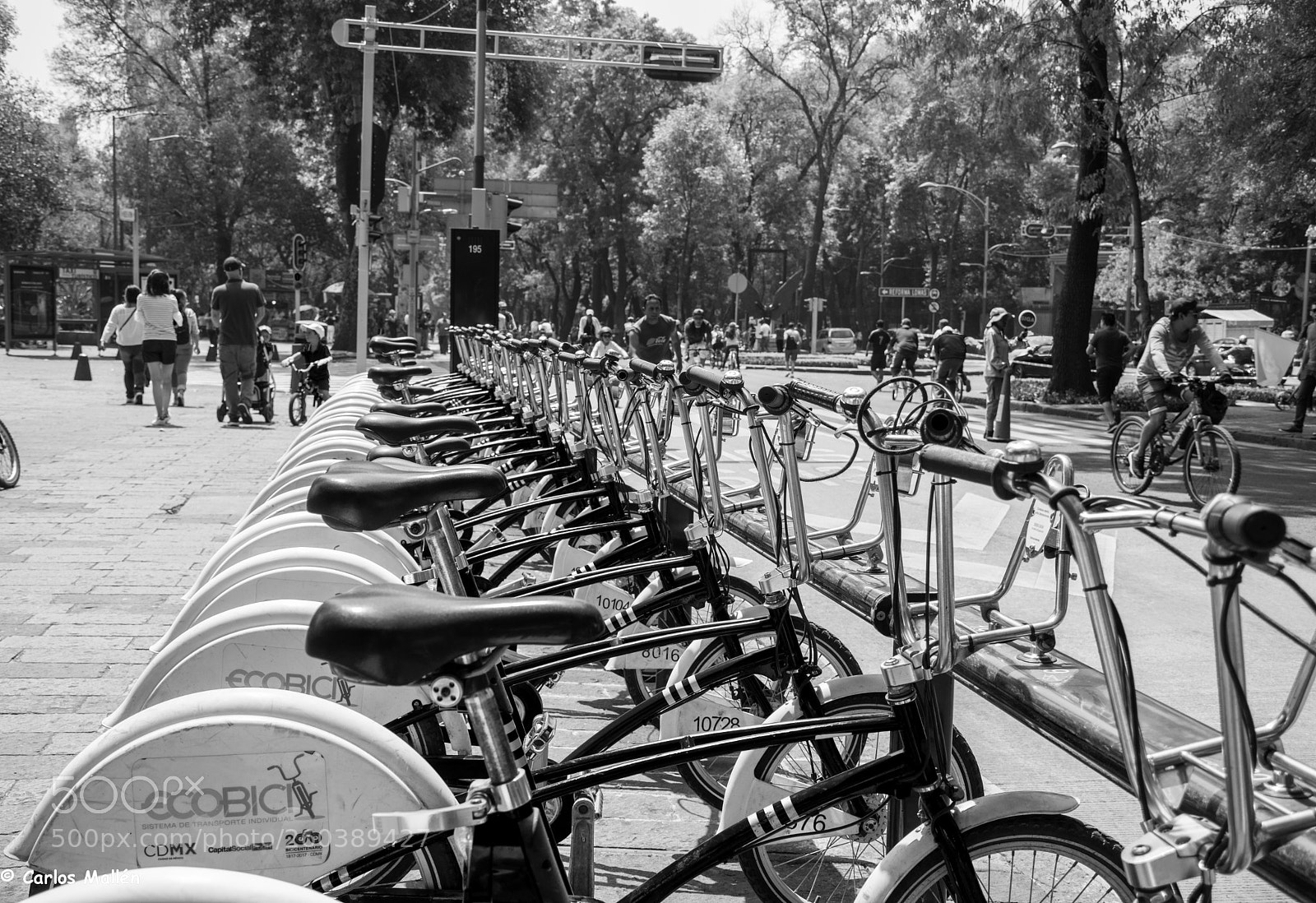 Nikon D5500 sample photo. Ecobici - mexico city photography