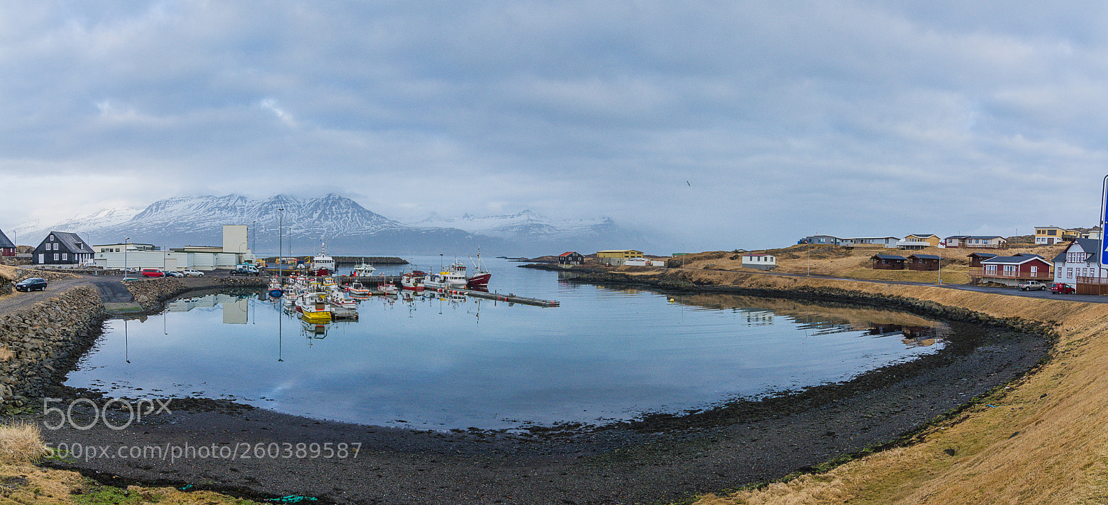 Nikon D5200 sample photo. Port of djúpivogur photography
