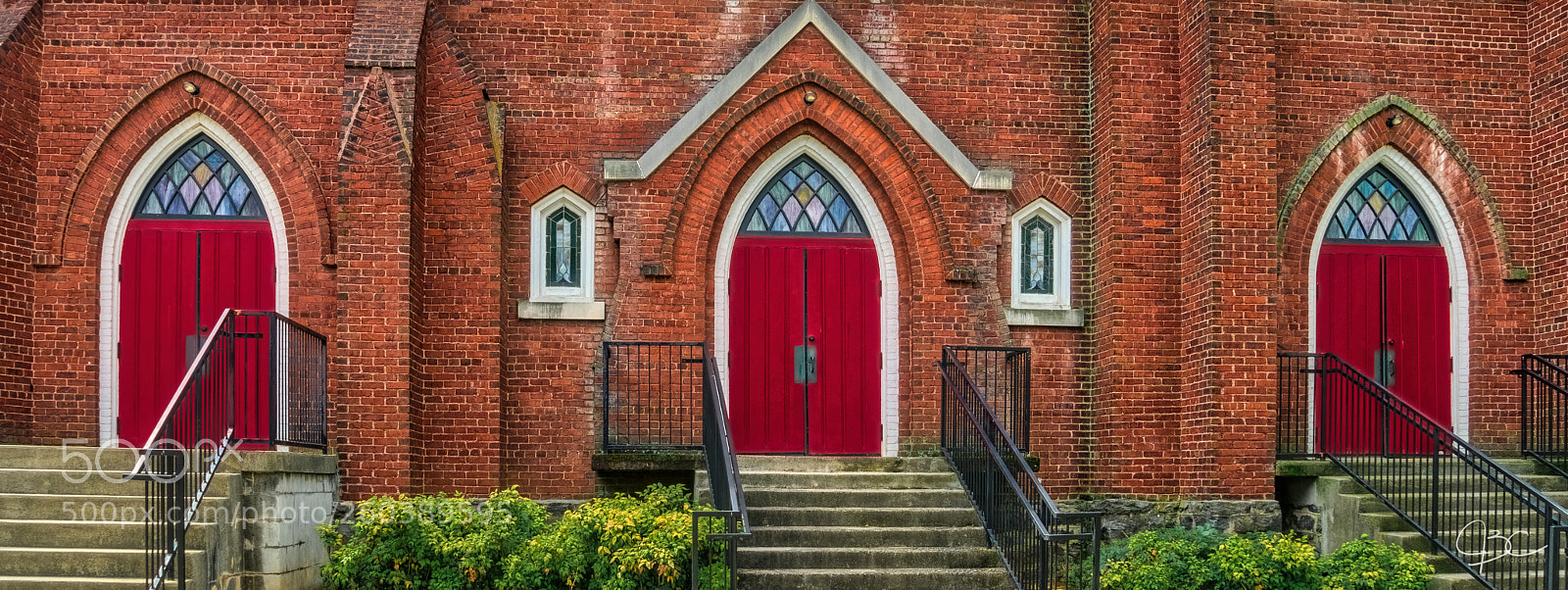 Sony a7R II sample photo. Red doors photography