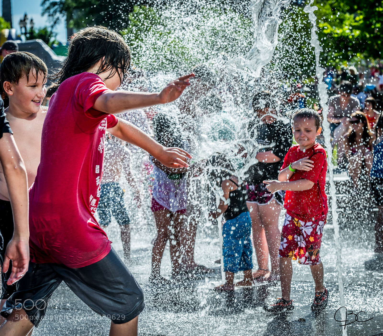 Nikon D800 sample photo. Water fun photography