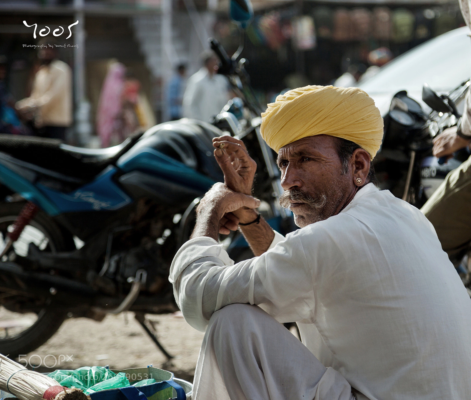 Canon EOS 5D Mark II sample photo. A rajasthani in a photography
