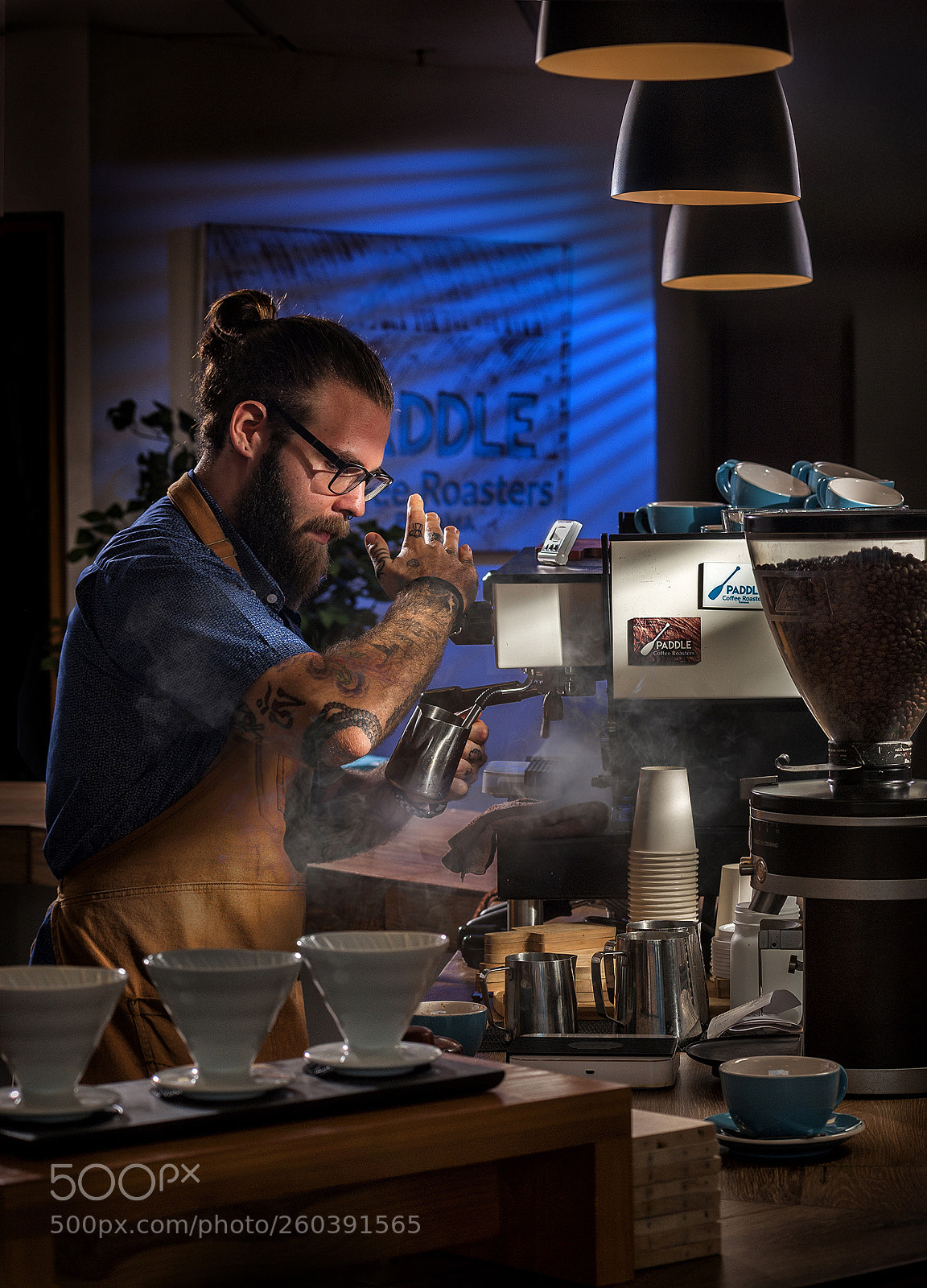 Nikon D700 sample photo. Jack, el barista photography