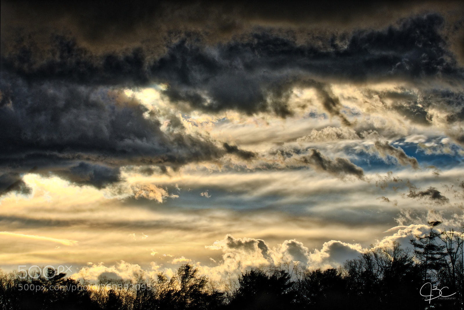 Nikon D800 sample photo. Angry clouds photography