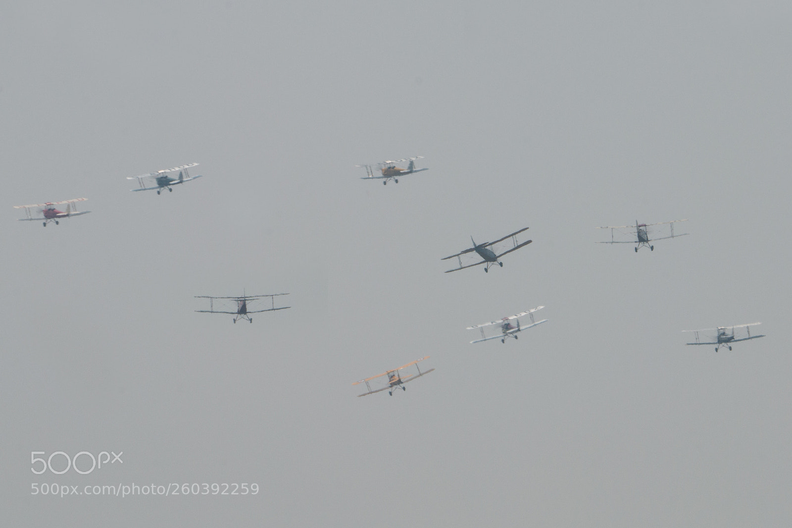 Canon EOS 70D sample photo. Tiger moth display team photography