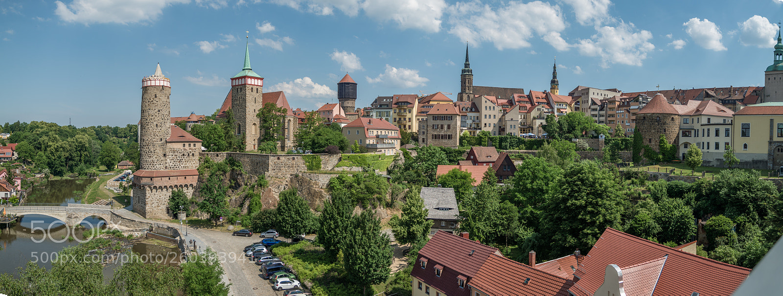 Nikon D610 sample photo. Panorama von bautzen photography