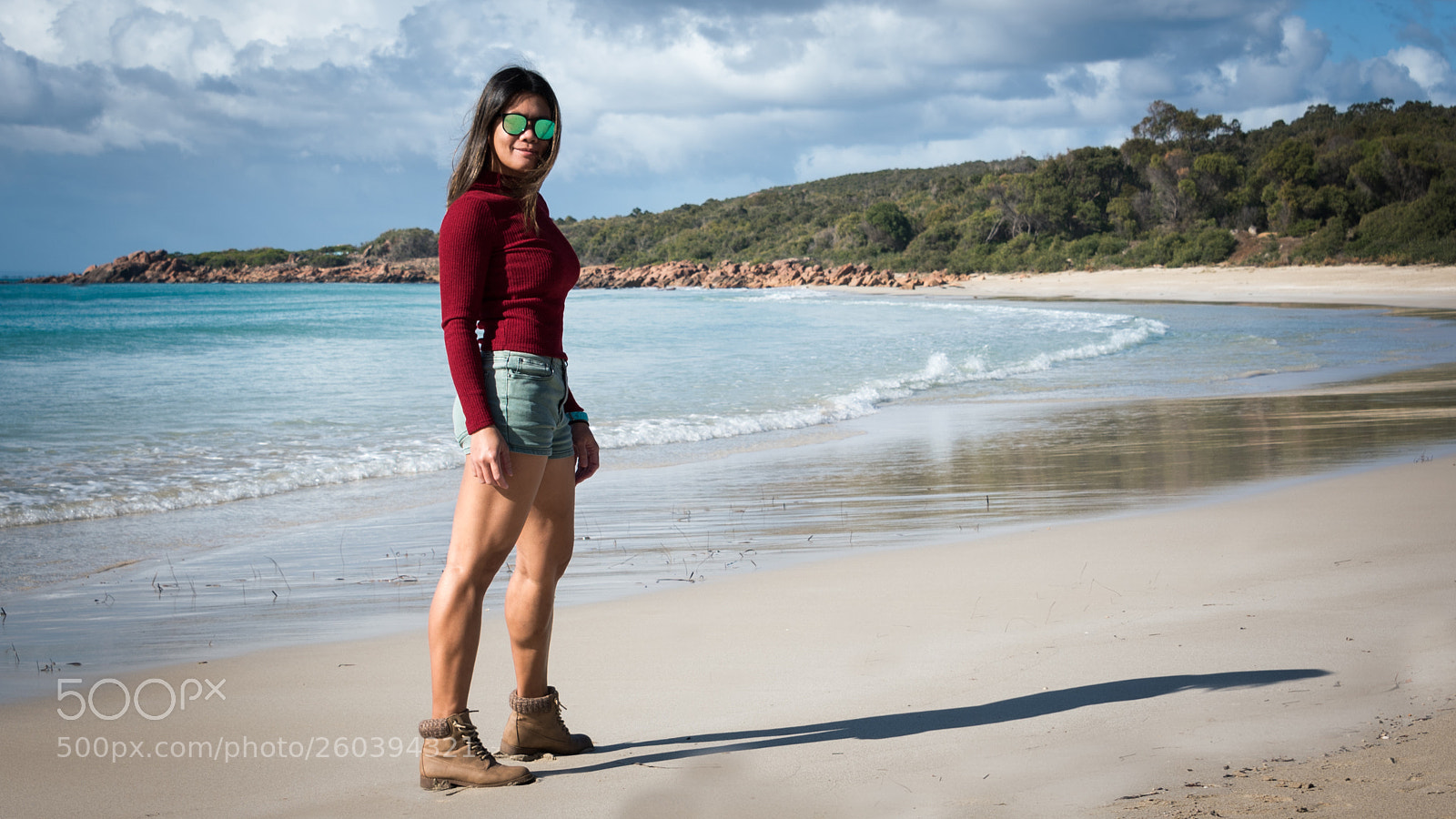 Nikon D750 sample photo. Walking the beach in photography
